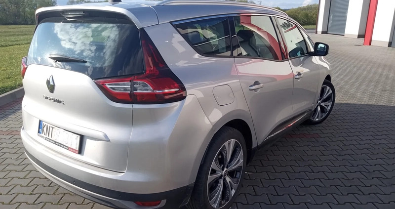 Renault Grand Scenic cena 74900 przebieg: 55400, rok produkcji 2020 z Zielona Góra małe 211